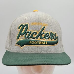 Mitchell & Ness Green Bay Packers adjustable Wool Blend hat